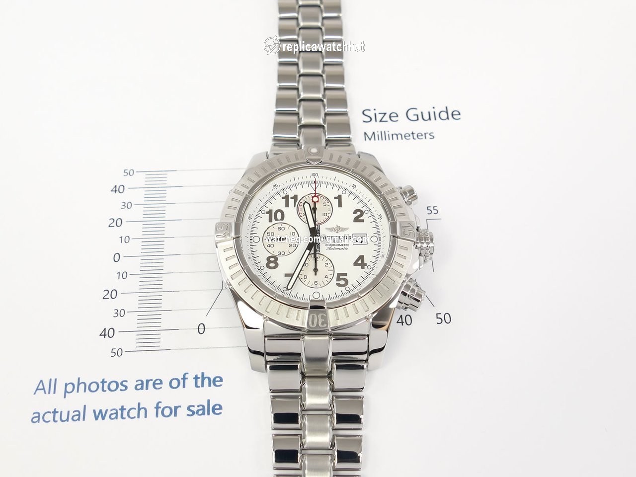 Breitling Super Avenger Mens watch Unisex Automatic Steel A1337011 4