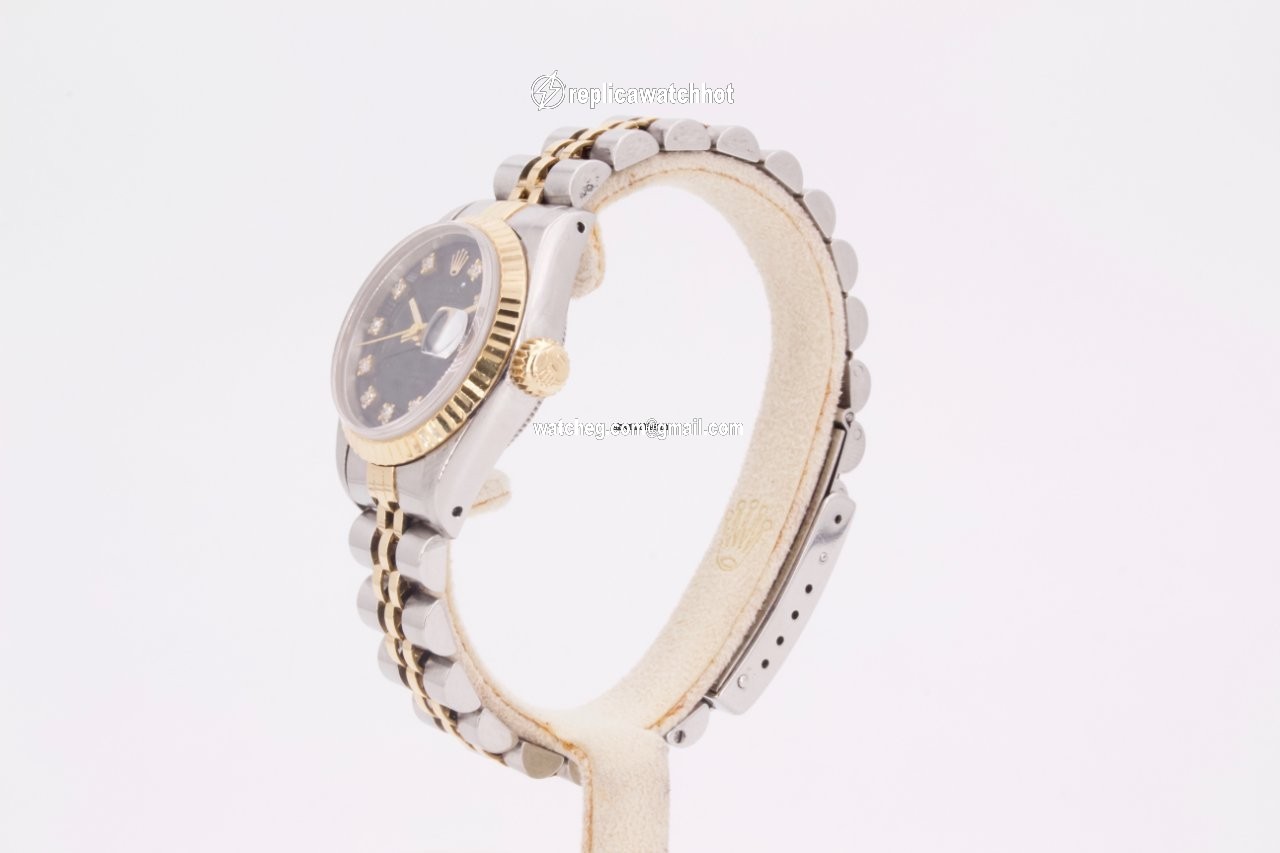 Rolex Lady-Datejust Womens watch Gold Steel Automatic 69173G 4
