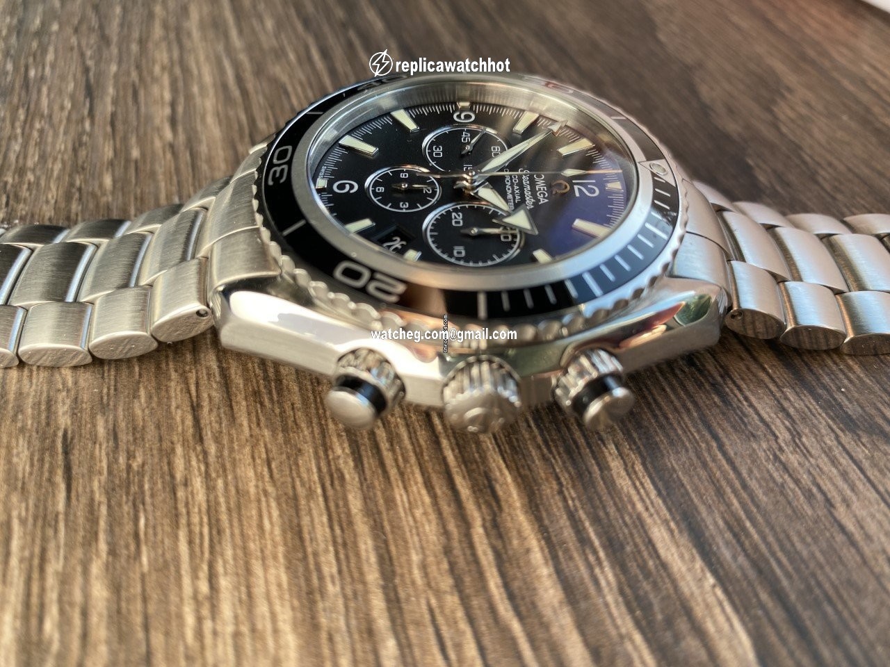 Omega Seamaster Planet Ocean Chronograph Mens watch Unisex Automatic Steel 2210.50.00 4