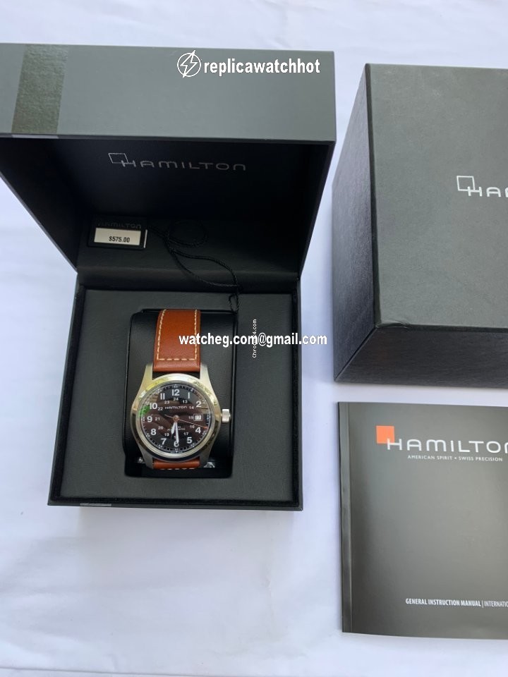 Hamilton Khaki Field Mens watch Unisex Automatic Steel H70555533 4