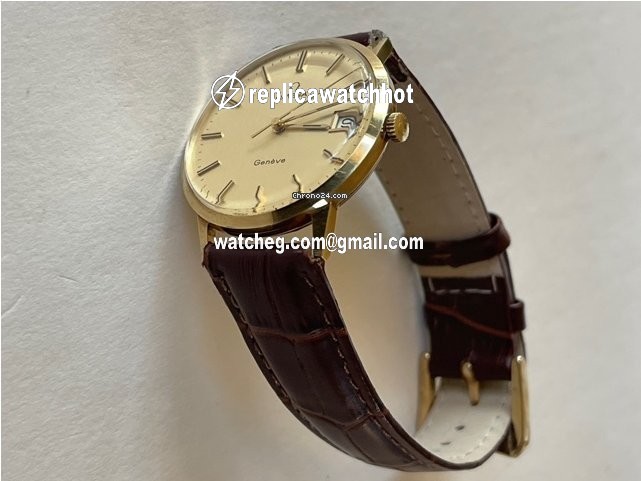 Omega Geneve Mens watch Unisex Manual winding Yellow gold 132 051 4