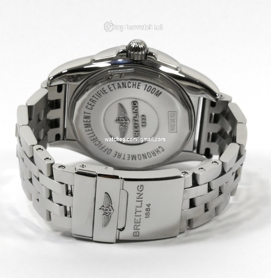 Breitling Galactic Unitime WB3510U0 A777-375A 4