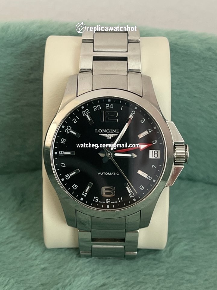 Longines Conquest Mens watch Unisex Automatic Steel L3.687.4.56.6 4