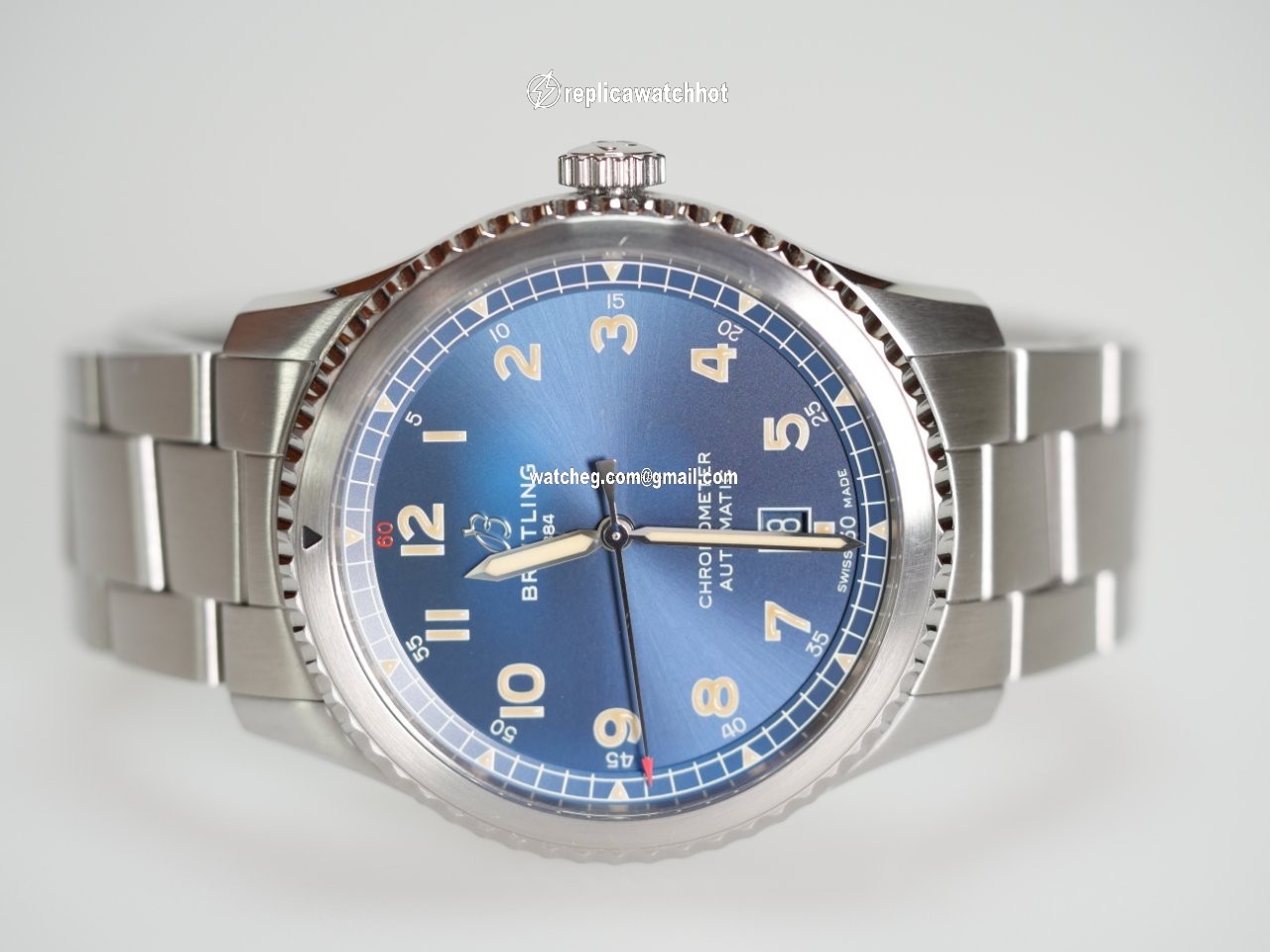 Breitling Aviator 8 Mens watch Unisex Automatic Steel A17315101C1A1 4