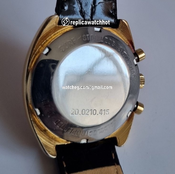 Zenith El Primero Chronograph Mens watch Unisex Automatic Gold Steel 20.0210.415 4