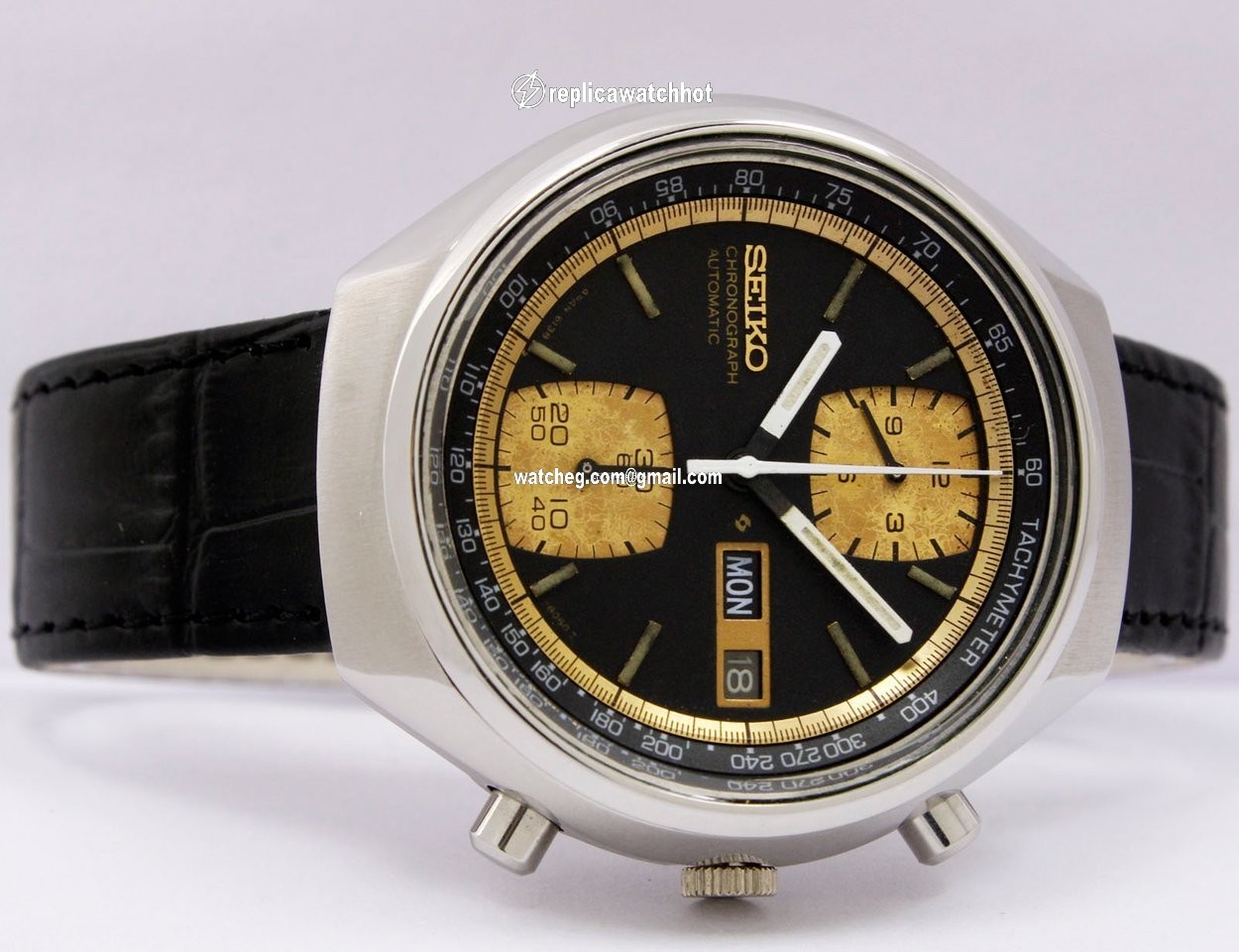 Seiko Mens watch Unisex Automatic Steel 6138-8030 4
