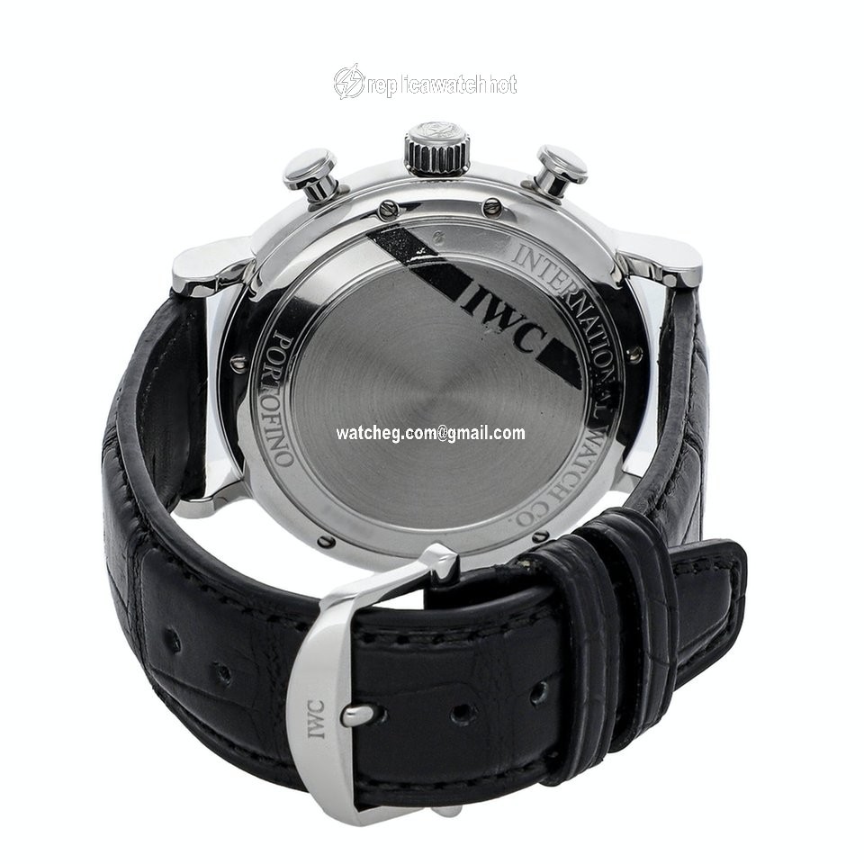 IWC Portofino Chronograph Mens watch Unisex Automatic Steel IW3910-02 4