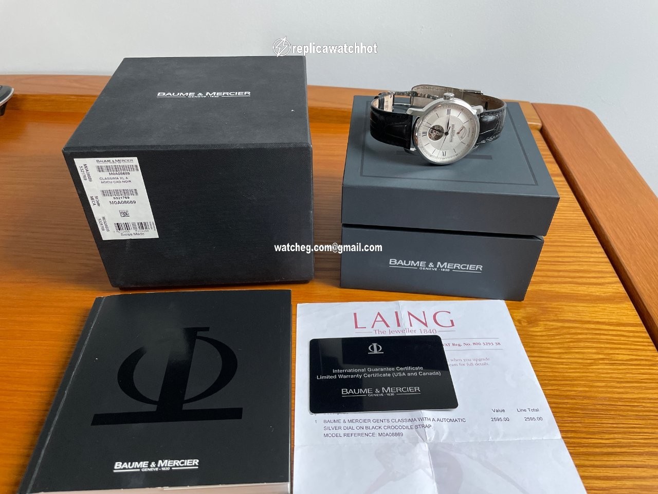 Baume & Mercier Classima Mens watch Unisex Automatic Steel M0A08869 4