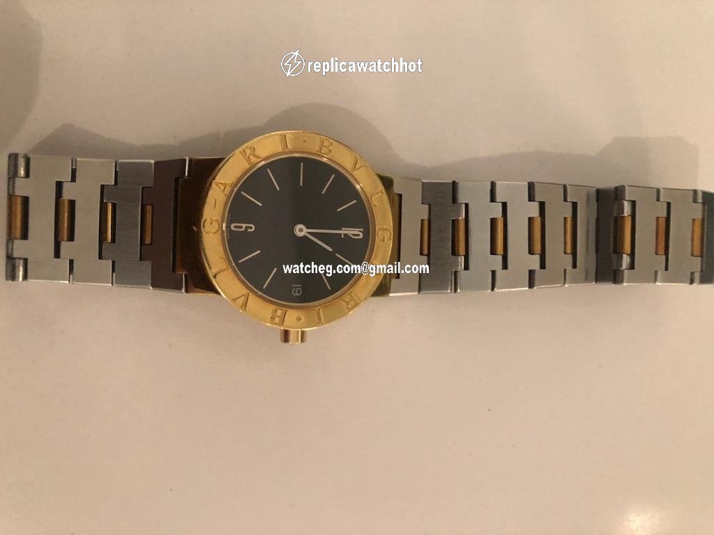 Bulgari Mens watch Unisex Quartz Yellow gold F21680 4