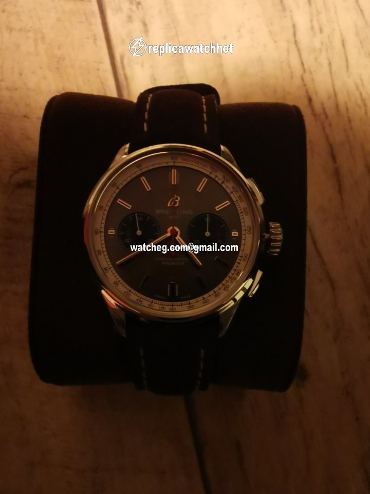 Breitling Mens watch Unisex Automatic Steel AB0118A31B1X2 4