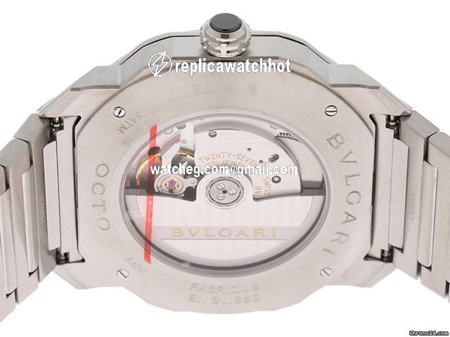 Bulgari Mens watch Unisex Automatic Steel OC41BSSD 4