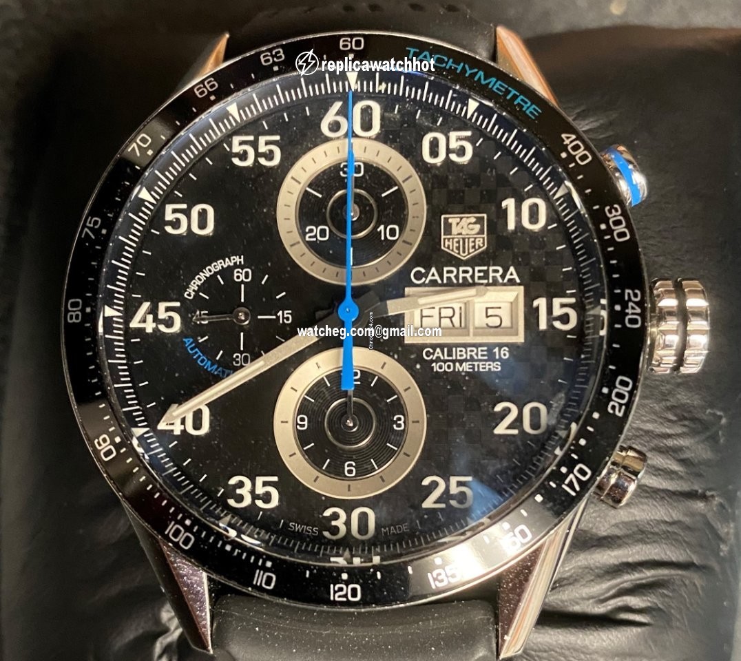 TAG Heuer Carrera Calibre 16 Mens watch Unisex Automatic Steel CV2A16 4
