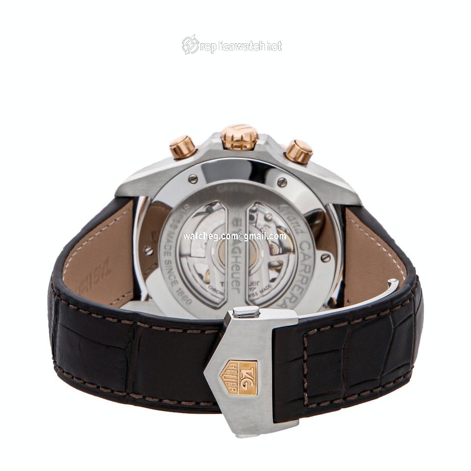 TAG Heuer Grand Carrera Mens watch Unisex Automatic Steel CAV515C.FC6231 4