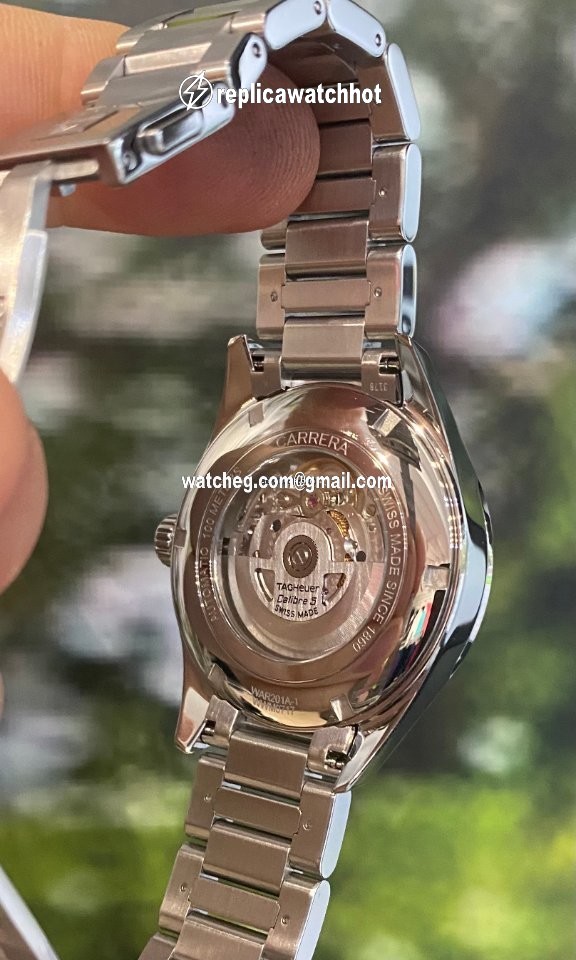 TAG Heuer Carrera Calibre 5 Mens watch Unisex Automatic Steel WAR201A.BA0723 4