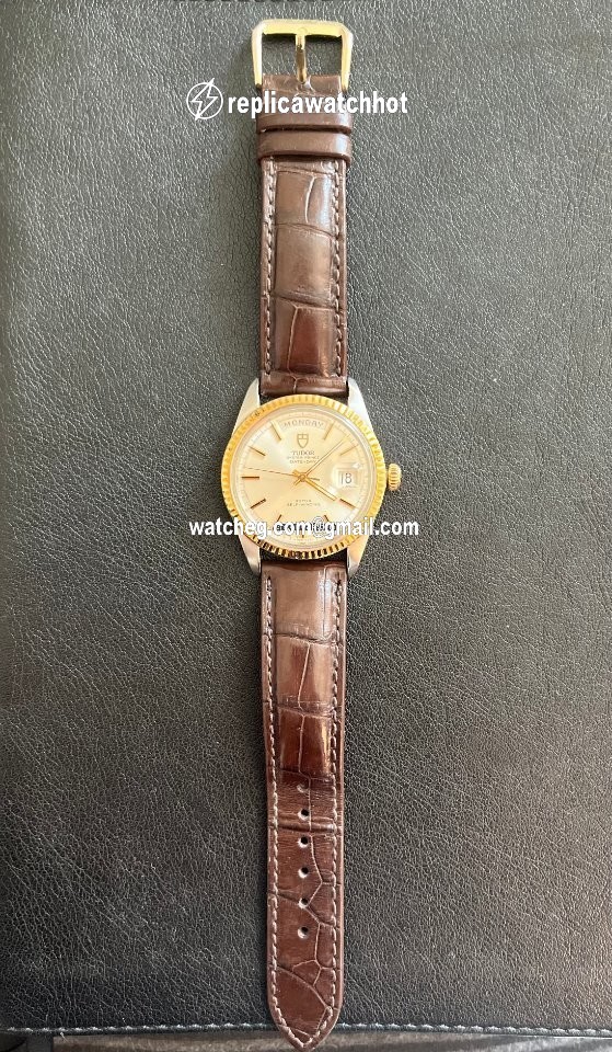 Tudor Prince Date Mens watch Unisex Automatic Gold Steel 7019 3 4