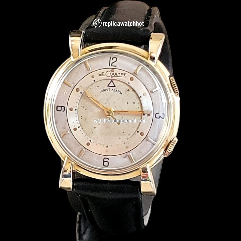 Jaeger-LeCoultre Mens watch Unisex Manual winding Gold Steel LeCoultre 489 1 4