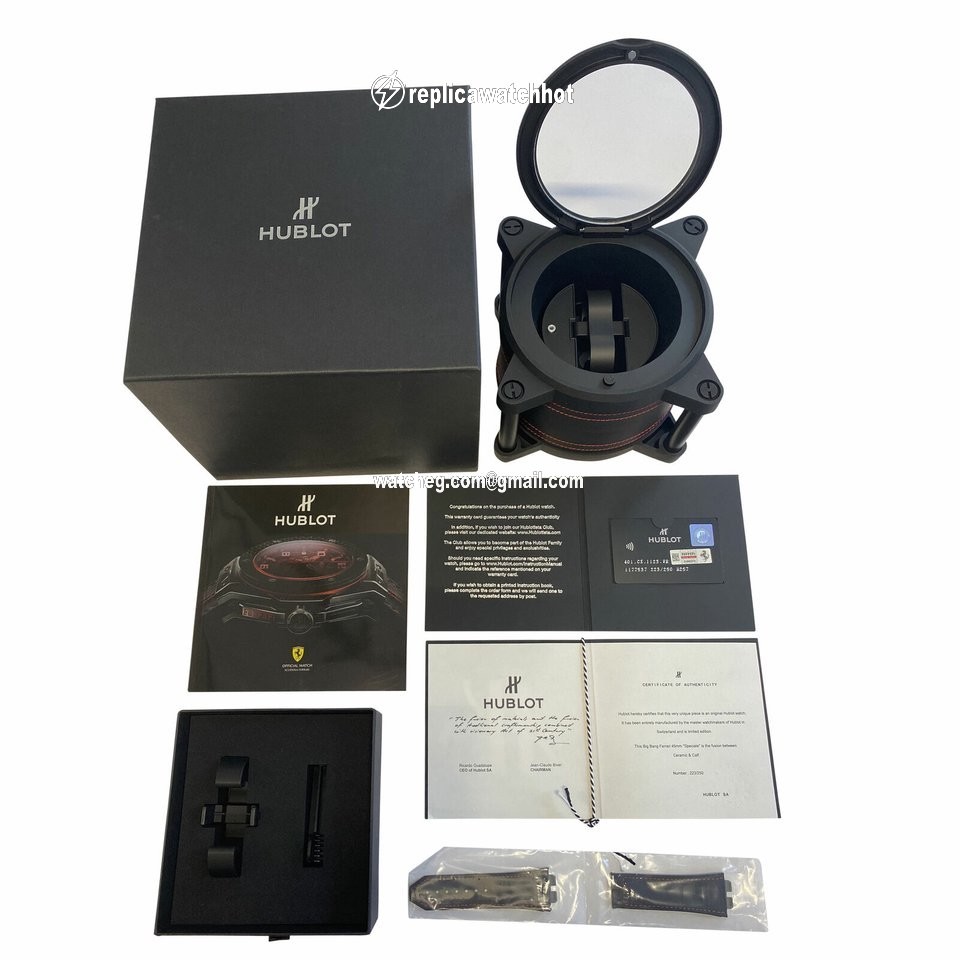 Hublot Big Bang Ferrari Mens watch Unisex Automatic Ceramic 401.CX.1123.VR 4