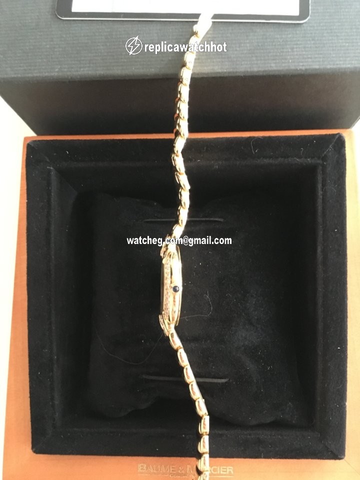 Baume & Mercier Womens watch Quartz Gold Steel MVD035067 4