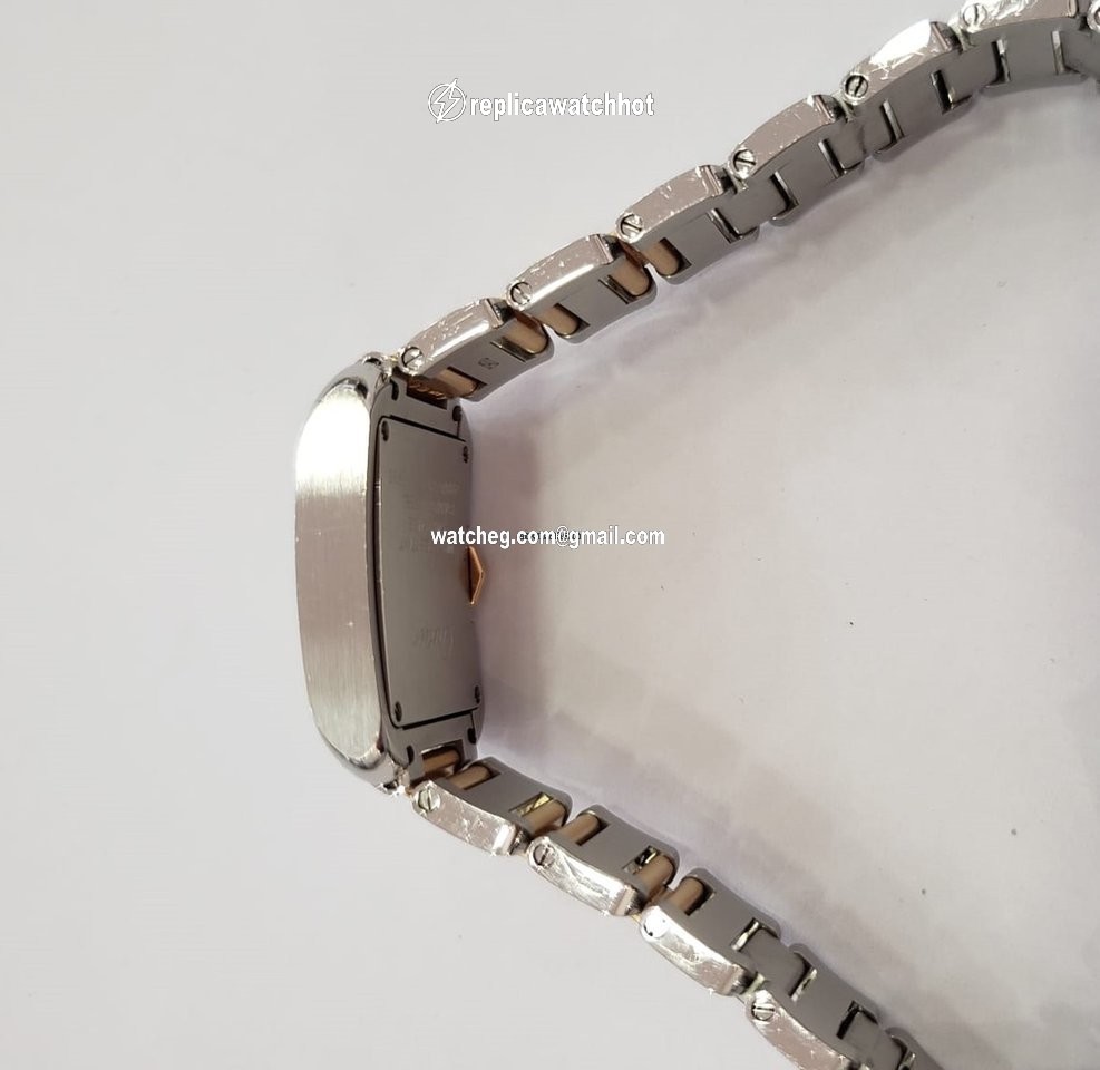 Cartier Tank Anglaise Womens watch Quartz Gold Steel 3485 4