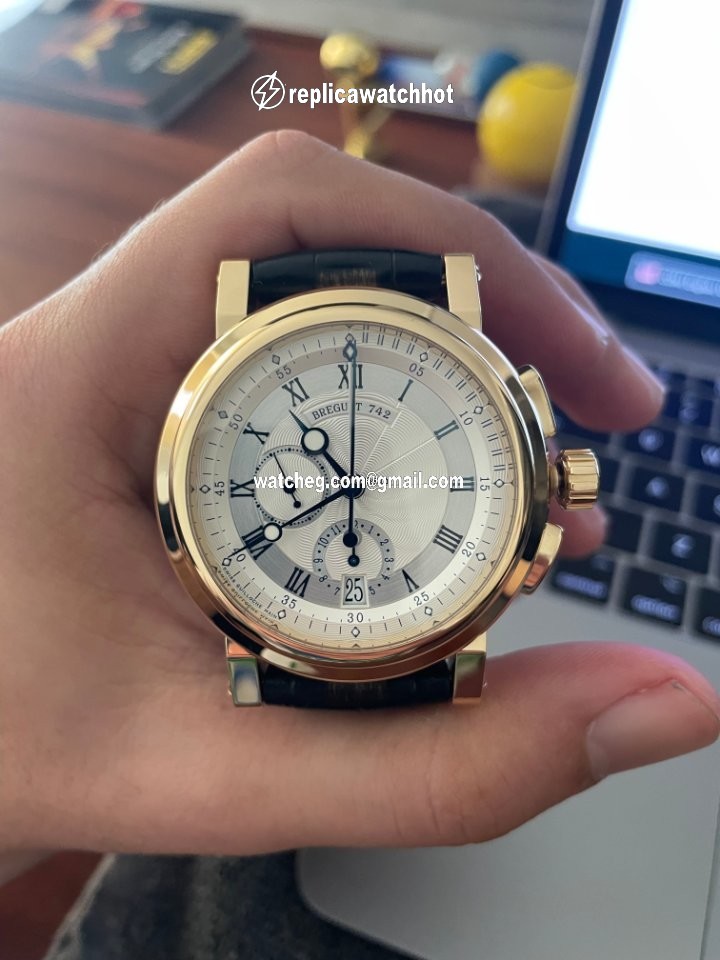 Breguet Marine Mens watch Unisex Automatic Yellow gold 5827BA 12 9Z8 4