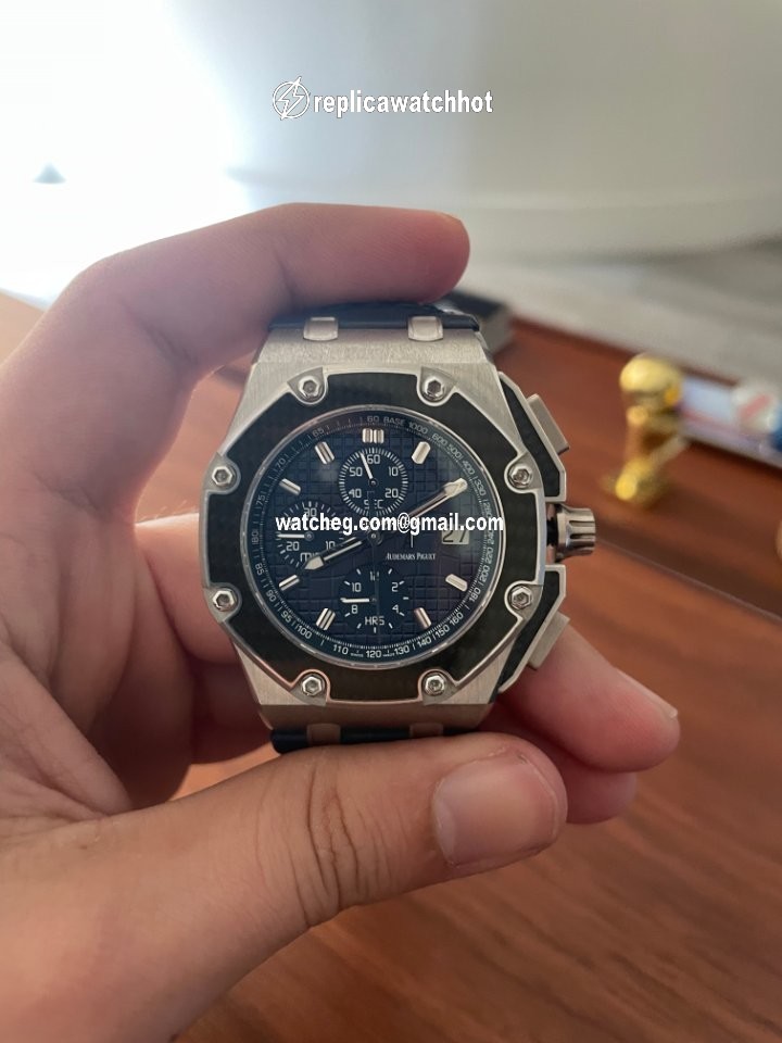 Audemars Piguet Royal Oak Offshore Chronograph Mens watch Unisex Automatic Platinum 26030PO.OO.D001IN.01 4