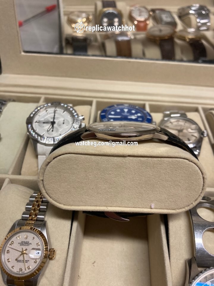 Vacheron Constantin Patrimony Mens watch Unisex Manual winding White gold 81180 000G-9117 4