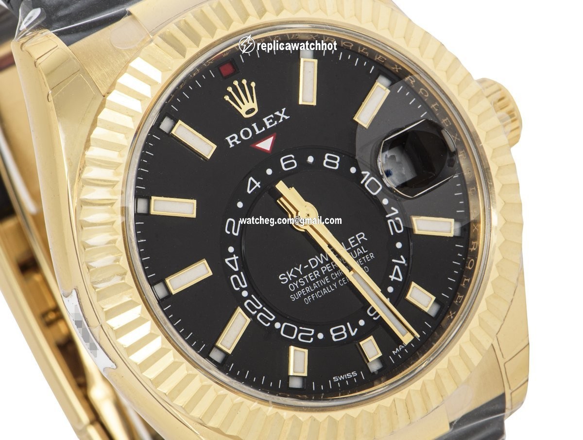 Rolex Sky-Dweller Mens watch Unisex Yellow gold Automatic 326238 4