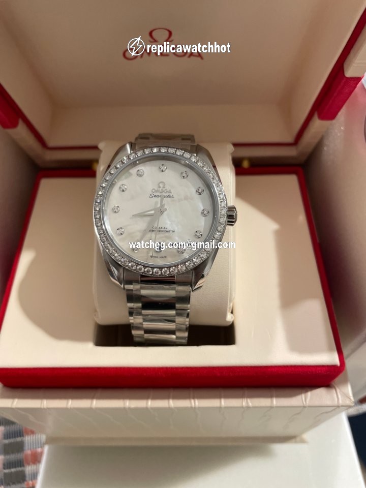 Omega Seamaster Aqua Terra Womens watch Automatic Steel 220.15.38.20.55.001 4