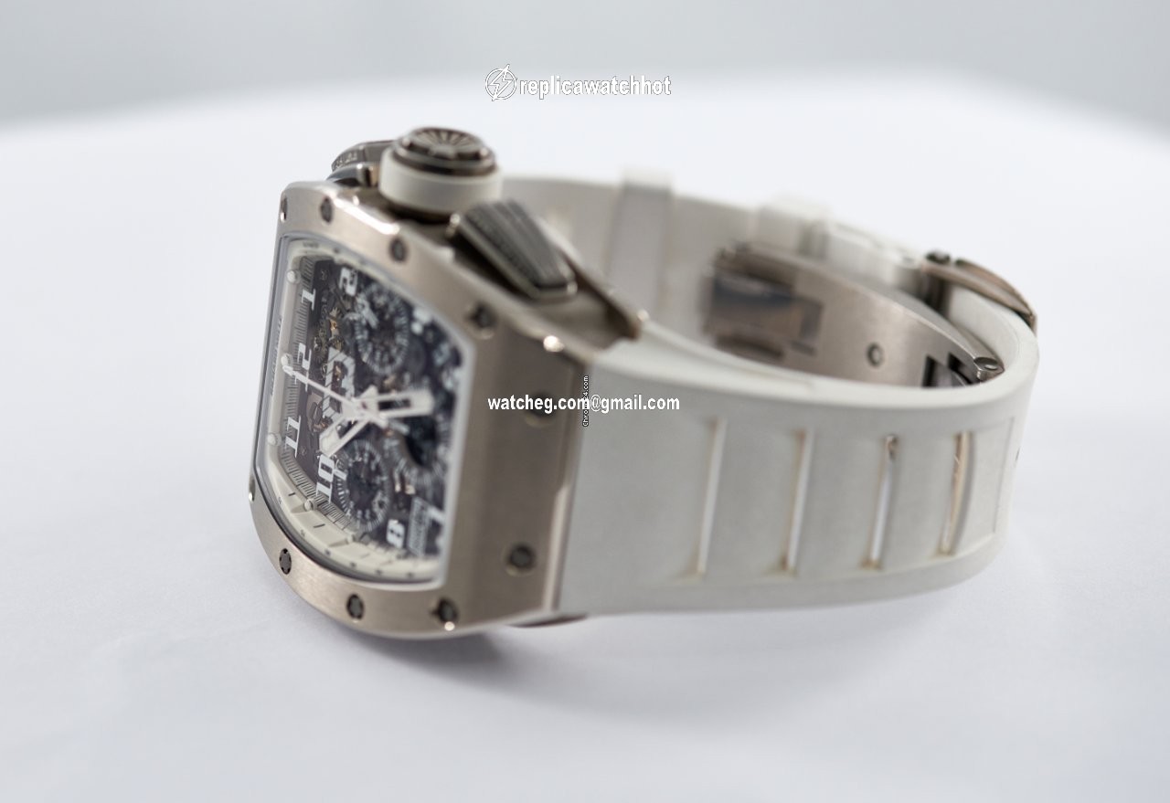 Richard Mille RM 011 Mens watch Unisex Automatic White gold RM011 4