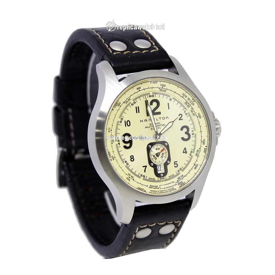Hamilton Khaki Aviation Mens watch Unisex Automatic Steel H76515523 4