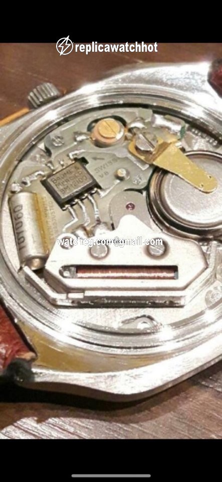 Baume & Mercier Capeland Mens watch Unisex Quartz Gold Steel 4100.018 4