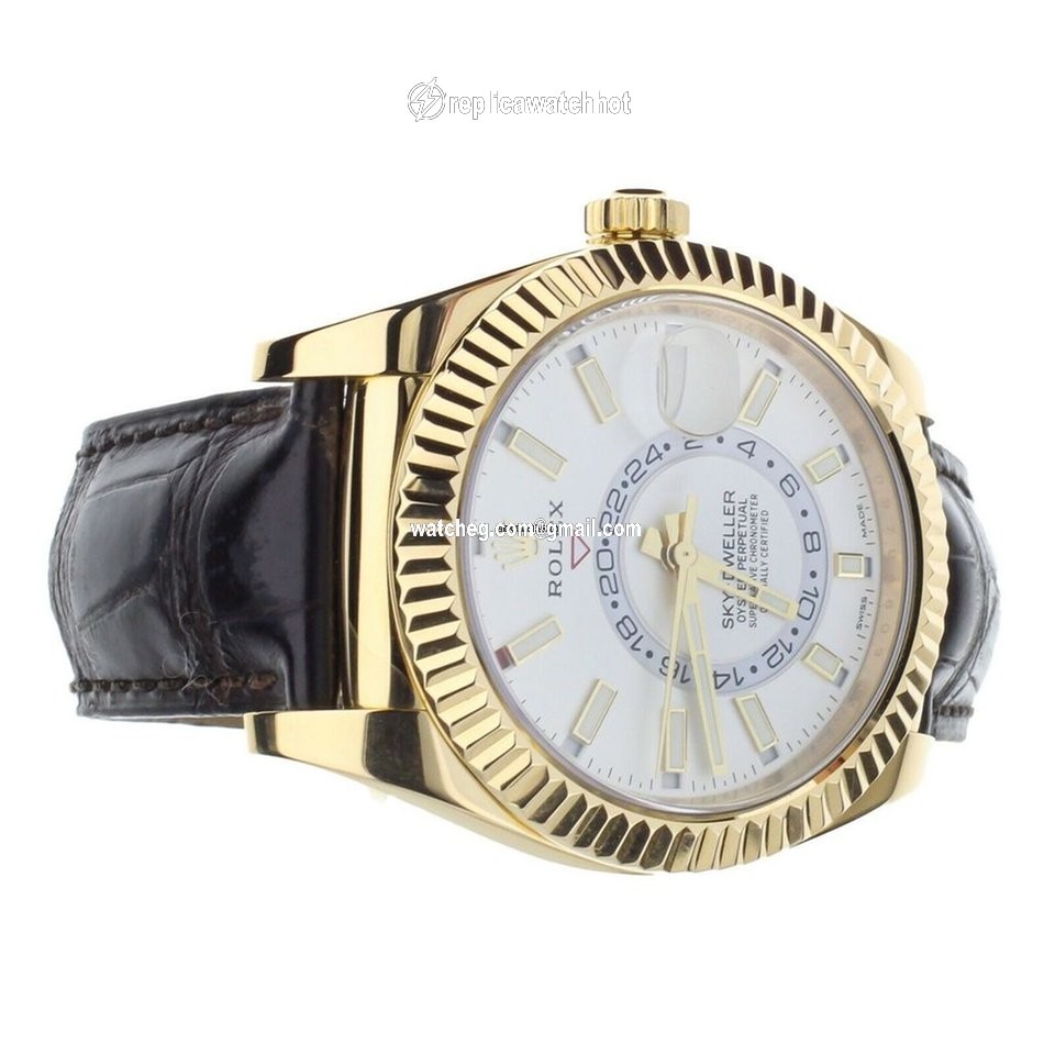 Rolex Sky-Dweller Mens watch Unisex Yellow gold Automatic 326138 4