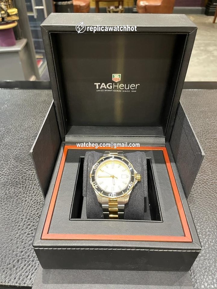 TAG Heuer Aquaracer 500M Mens watch Unisex Automatic Gold Steel WAK2121.BB0835 4