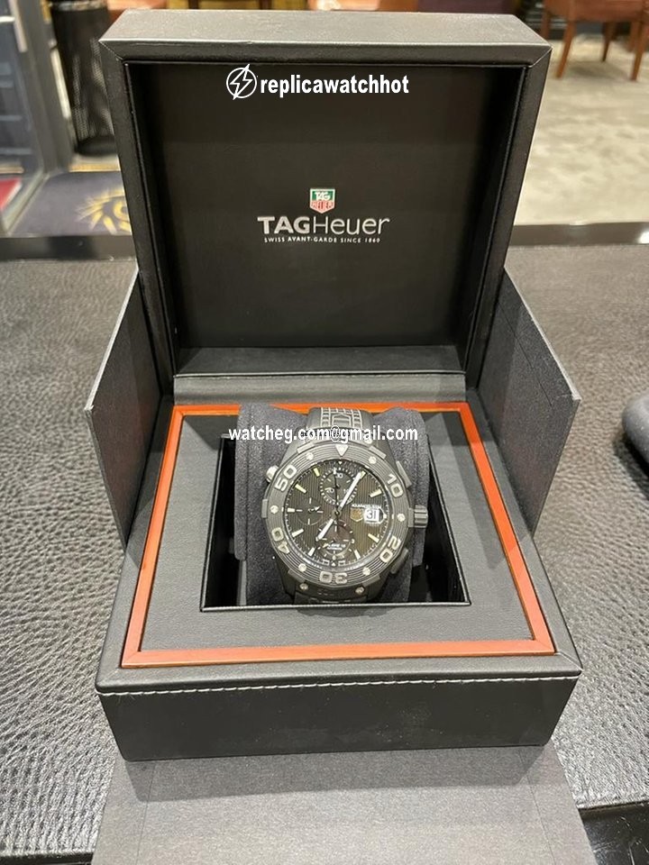 TAG Heuer Aquaracer 500M Mens watch Unisex Automatic Titanium CAJ2180.FT6023 4