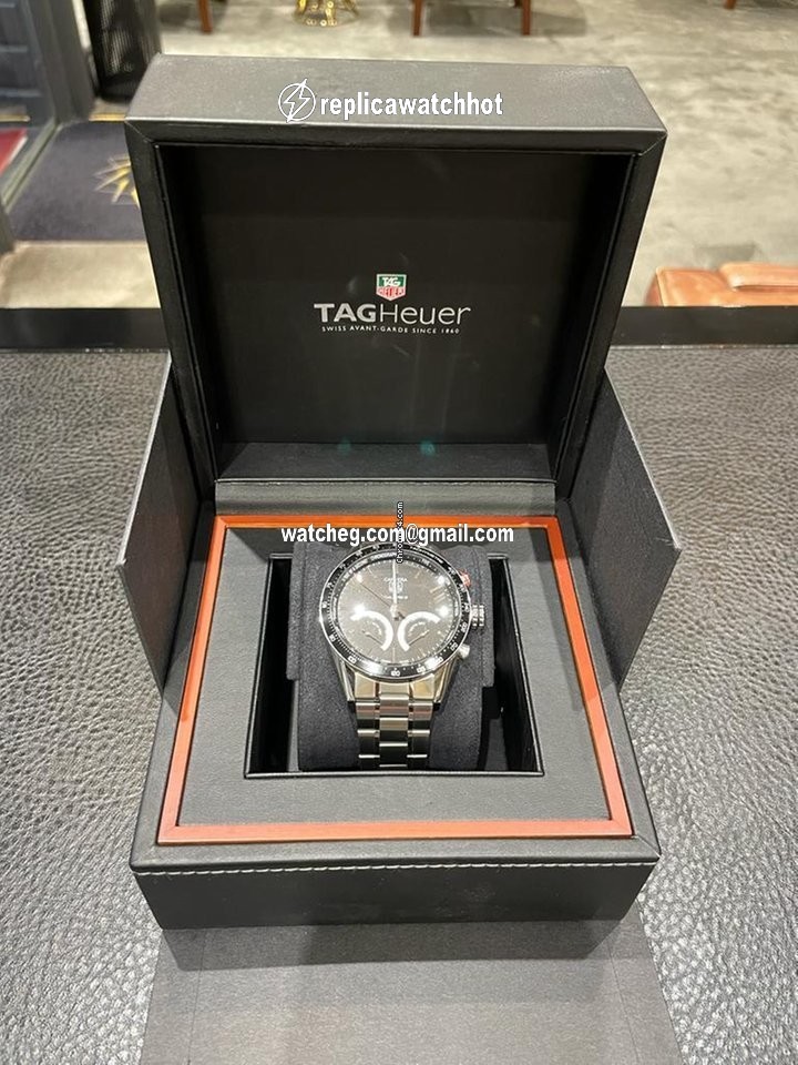 TAG Heuer Carrera Mens watch Unisex Quartz Steel CV7A12.BA0795 4