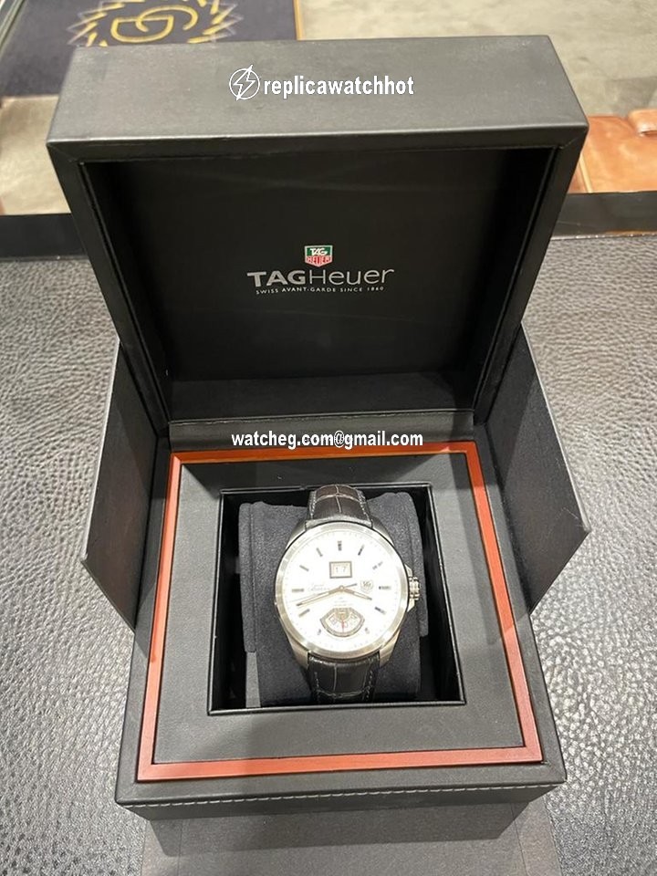 TAG Heuer Grand Carrera Mens watch Unisex Automatic Steel WAV5112.FC6225 4