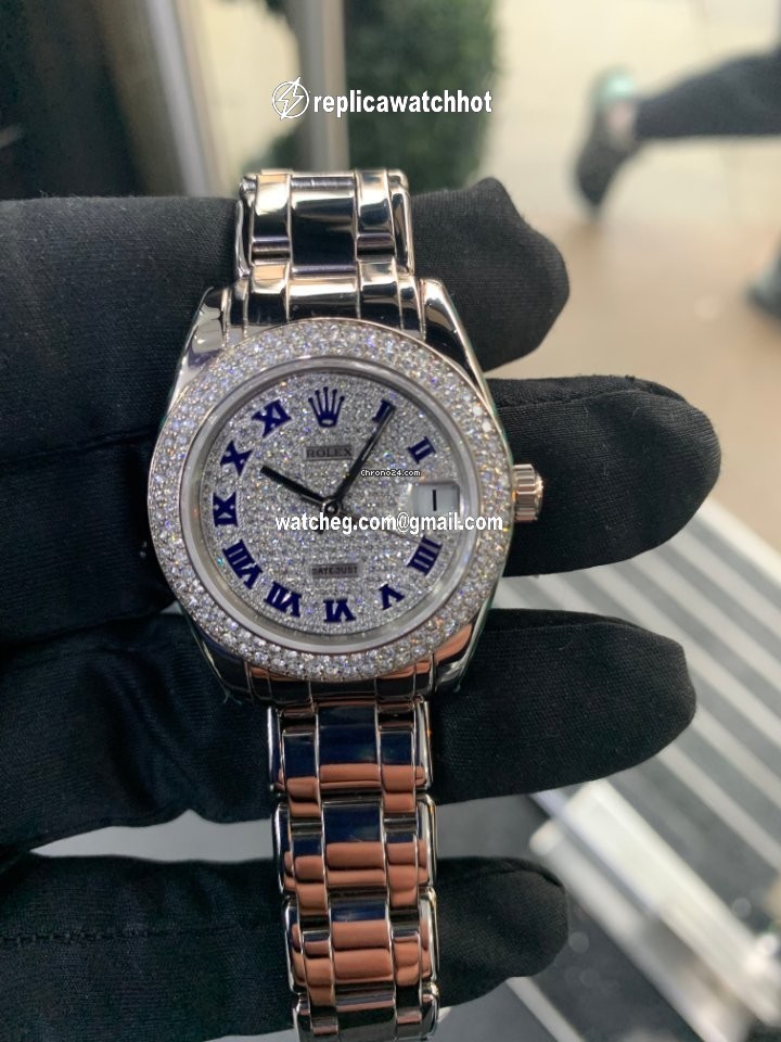 Rolex Datejust 31 Womens watch White gold Automatic 81339 4