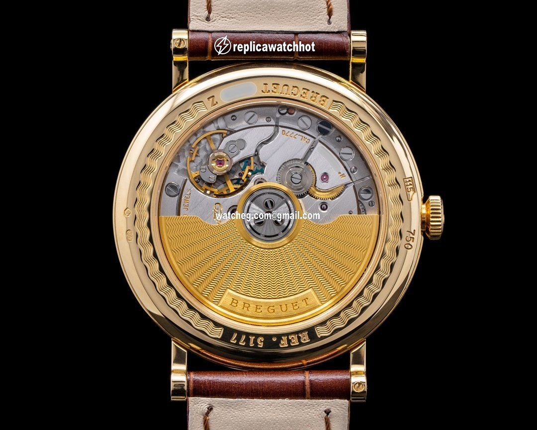 Breguet Classique Mens watch Unisex Automatic Yellow gold 5177BA 12 9V6 4