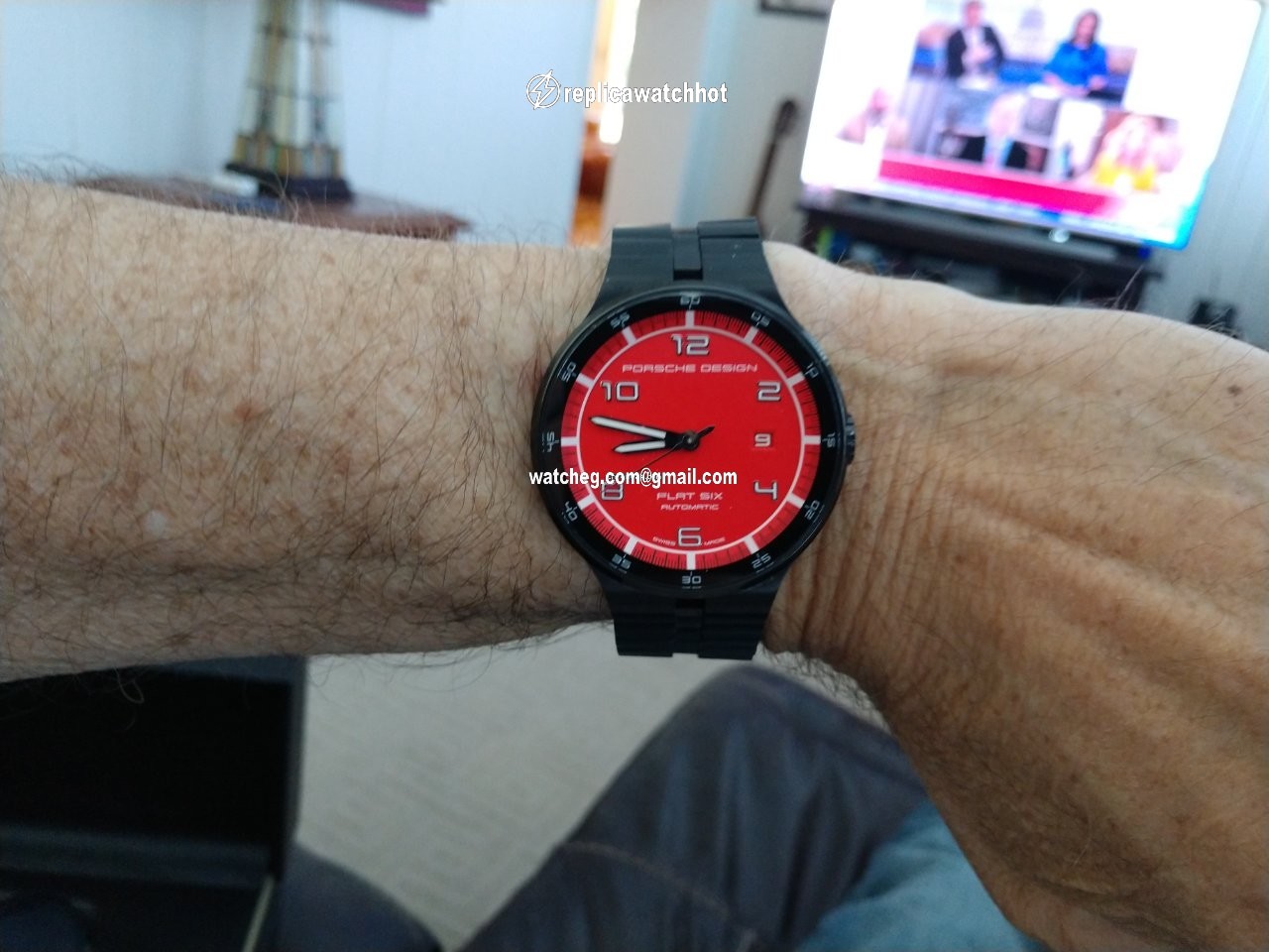 Porsche Design Flat Six Mens watch Unisex Automatic Steel 6350.43 4