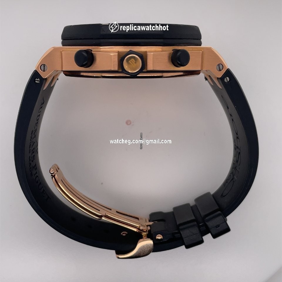 Audemars Piguet Royal Oak Offshore Chronograph Mens watch Unisex Automatic Rose gold 26178OK.OO.D002CA.01 4