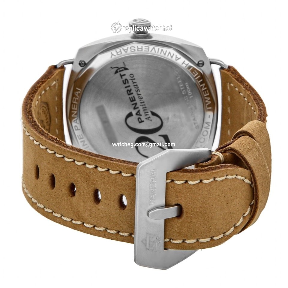 Panerai Mens watch Unisex Manual winding Steel PAM02020 4