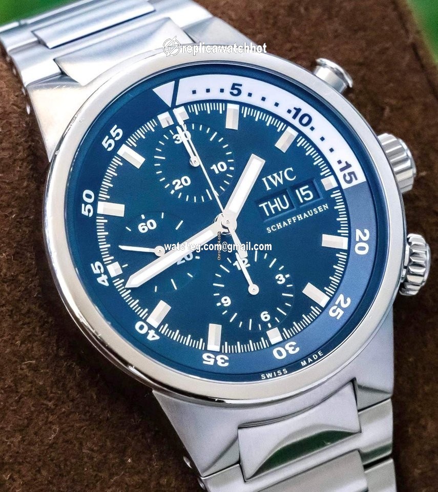 IWC Aquatimer Chronograph Mens watch Unisex Automatic Steel IW371928 4