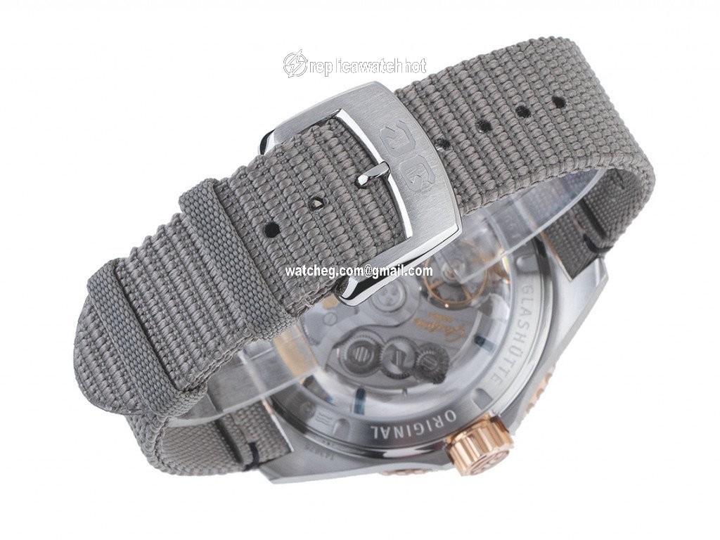 Glashtte Original Mens watch Unisex Automatic Gold Steel 1-36-13-04-91-08 4