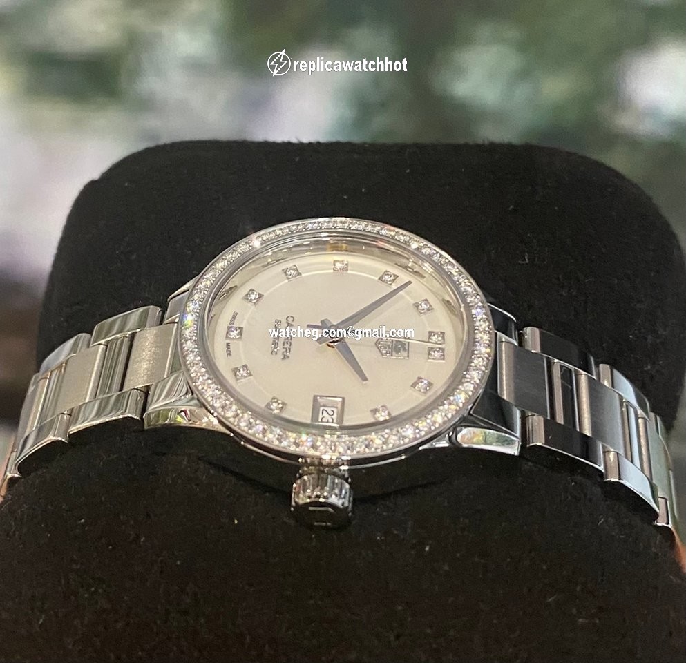 TAG Heuer Carrera Lady Womens watch Automatic Steel WAR2415.BA0776 4