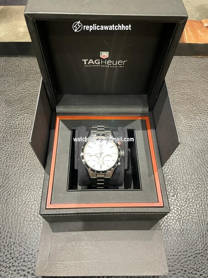 TAG Heuer Carrera Mens watch Unisex Quartz Steel CV7A13.BA0795 4