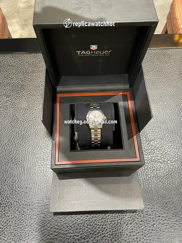 TAG Heuer Aquaracer Lady Womens watch Quartz Steel WAF1412.BA0823 4