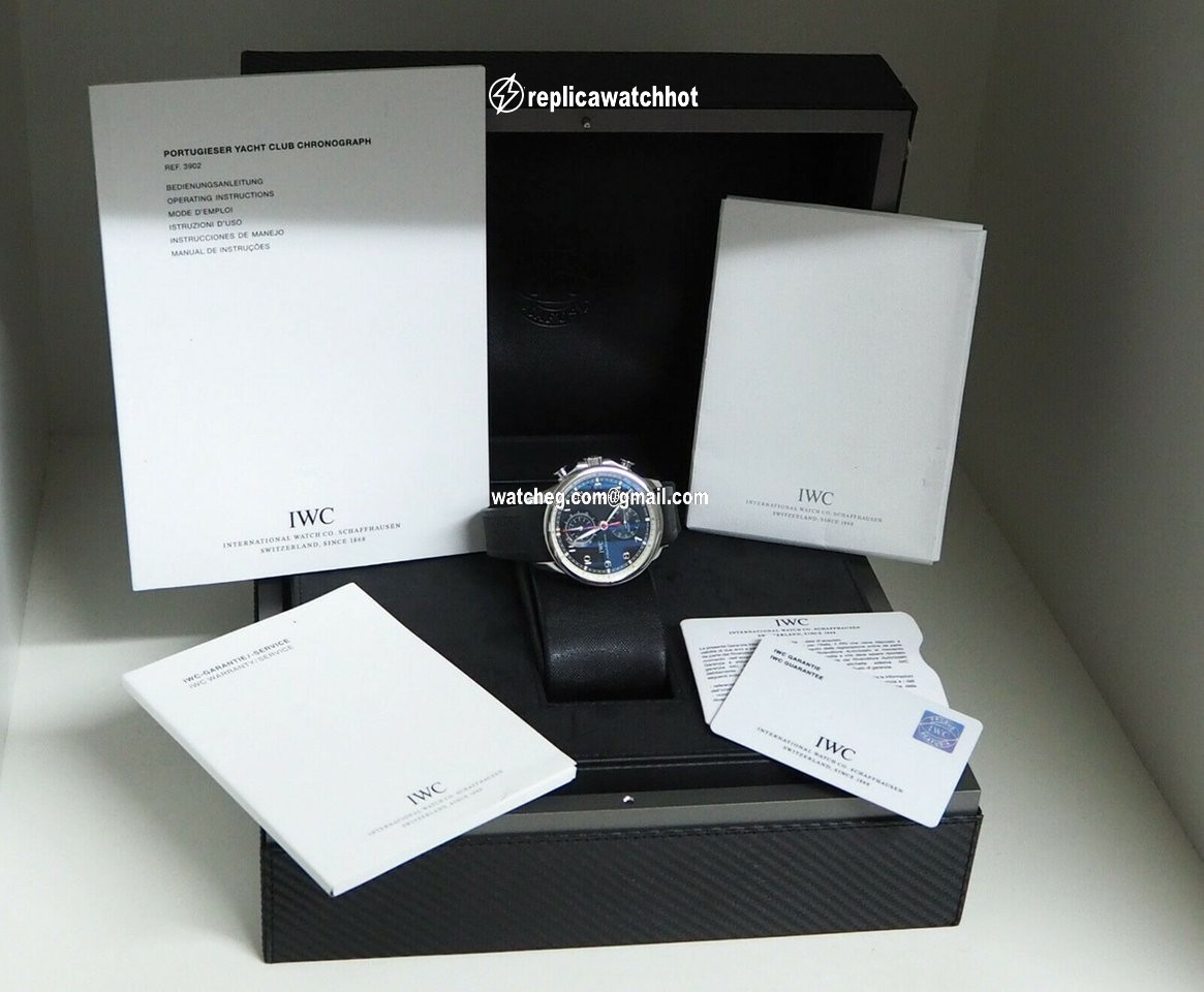 IWC Portuguese Yacht Club Chronograph Steel 3902 4