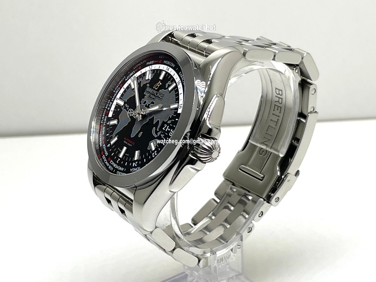 Breitling Galactic Unitime Automatic Steel WB3510U4 4