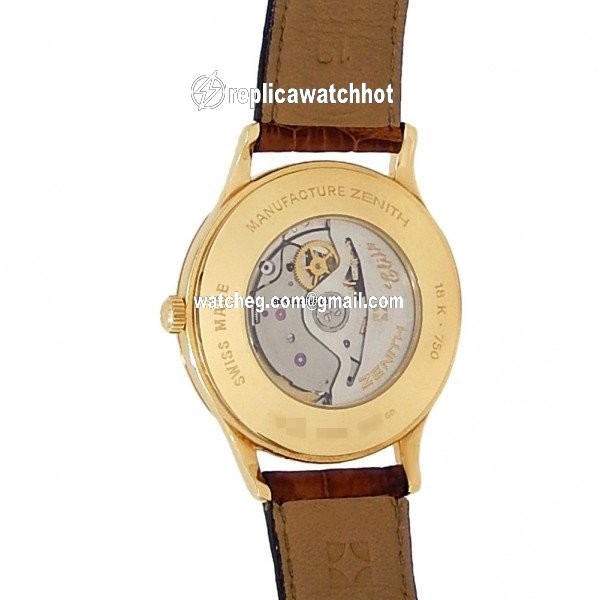 Zenith Elite Mens watch Unisex Automatic Yellow gold 30.0125.680 4