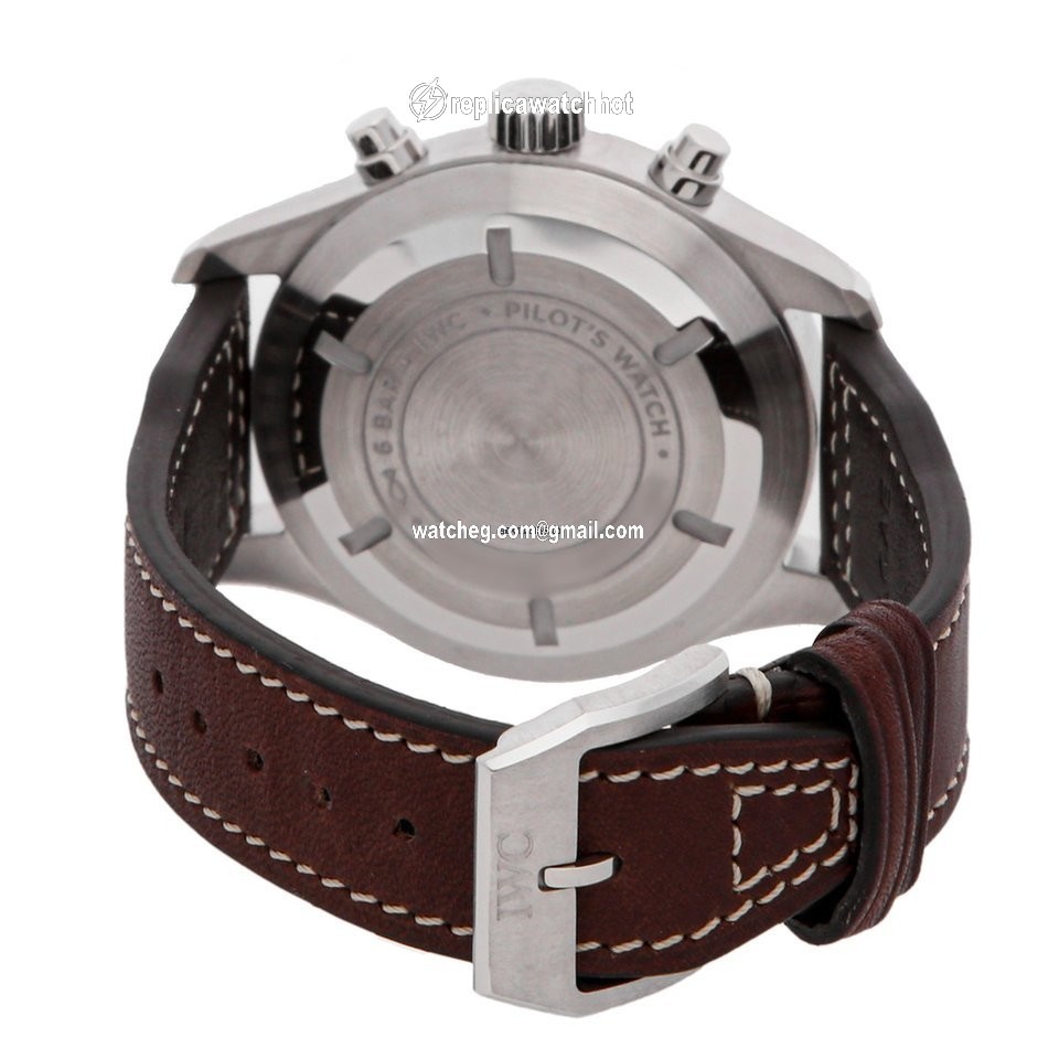 IWC Pilot Chronograph Mens watch Unisex Automatic Steel IW3777-26 4